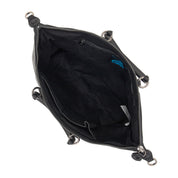 Gabs Backpack Convertible Hobo Shopper Tote Black Leather Satchel