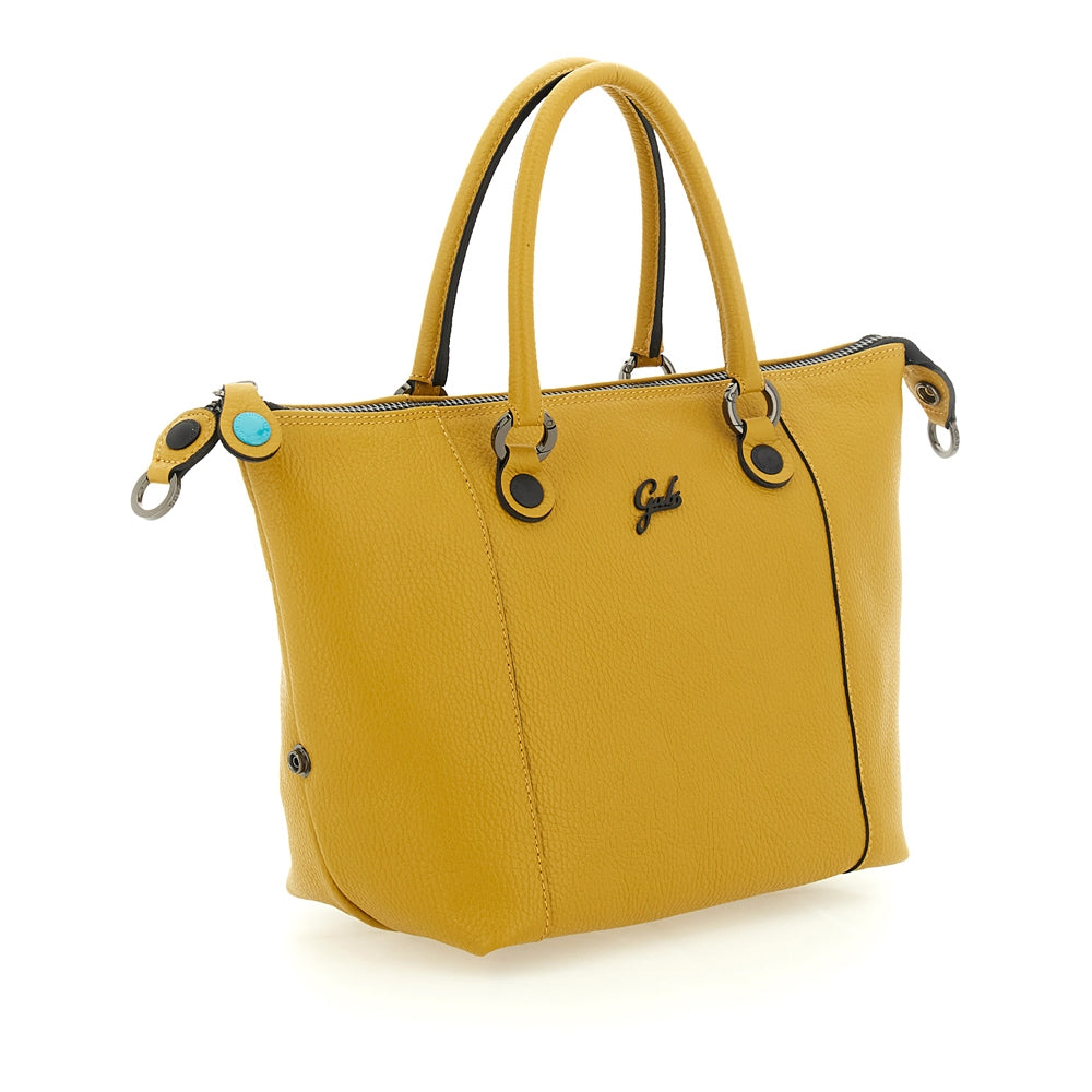 Gabs G3 Plus M Borsa Zaino Trasformabile Hobo Shopper Tote Bauletto in Pelle Miele