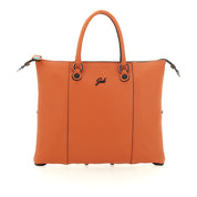 Gabs G3 Plus M Borsa Zaino Trasformabile Hobo Shopper Tote Bauletto in Pelle Orange