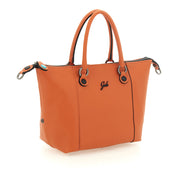 Gabs G3 Plus M Borsa Zaino Trasformabile Hobo Shopper Tote Bauletto in Pelle Orange