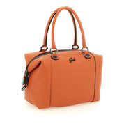 Gabs G3 Plus M Borsa Zaino Trasformabile Hobo Shopper Tote Bauletto in Pelle Orange