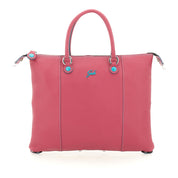 Gabs G3 Plus M Basic Borsa Zaino Trasformabile Shopper Tote Bauletto Pelle Begonia