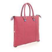 Gabs G3 Plus M Basic Borsa Zaino Trasformabile Shopper Tote Bauletto Pelle Begonia