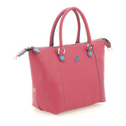 Gabs G3 Plus M Basic Borsa Zaino Trasformabile Shopper Tote Bauletto Pelle Begonia