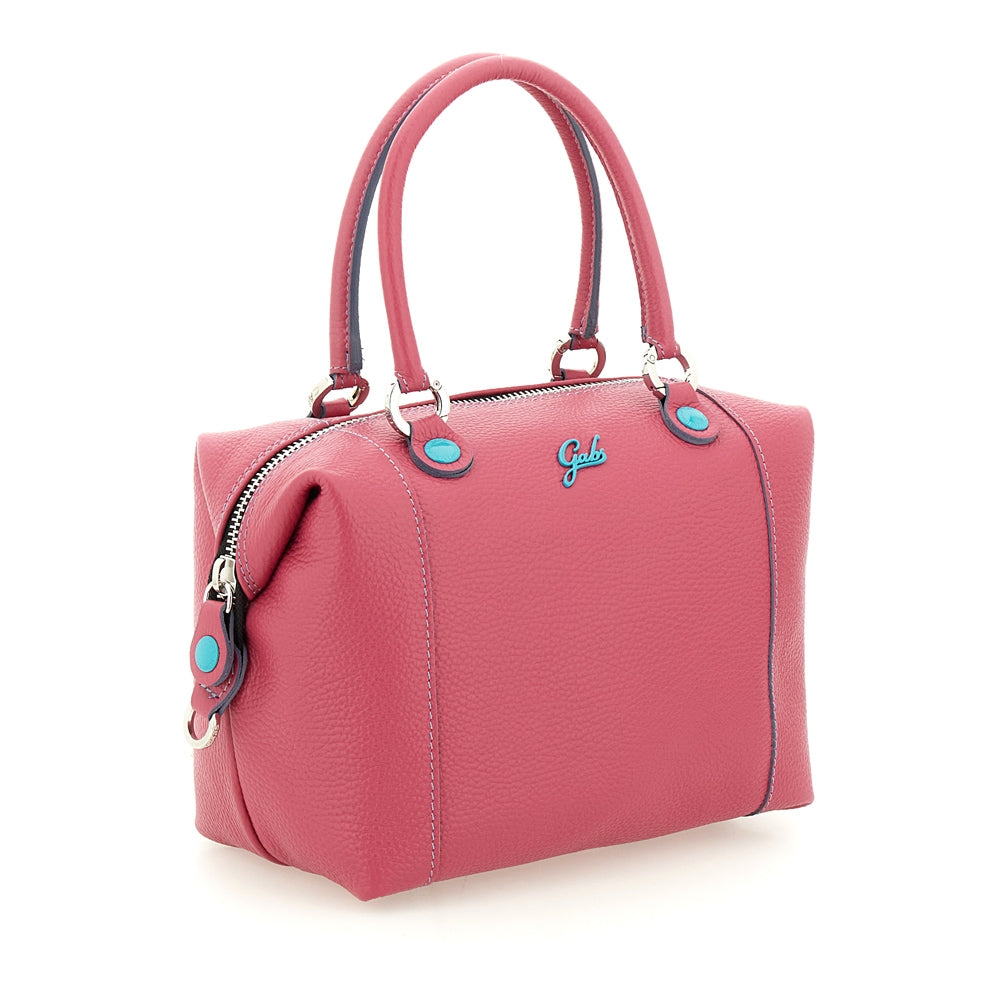 Gabs G3 Plus M Basic Borsa Zaino Trasformabile Shopper Tote Bauletto Pelle Begonia