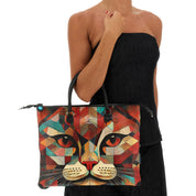 Gabs G3 Plus M Pet Borsa Zaino Trasformabile Shopper Tote Bauletto Pelle Gatto rosso