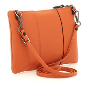 Gabs G3 Plus M Basic Borsa Zaino Trasformabile Shopper Tote Bauletto Pelle Orange