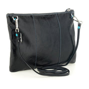 Gabs Borsa Pochette Tracolla Beyonce M Pelle Bull Basic NERO LUCIDA glossy