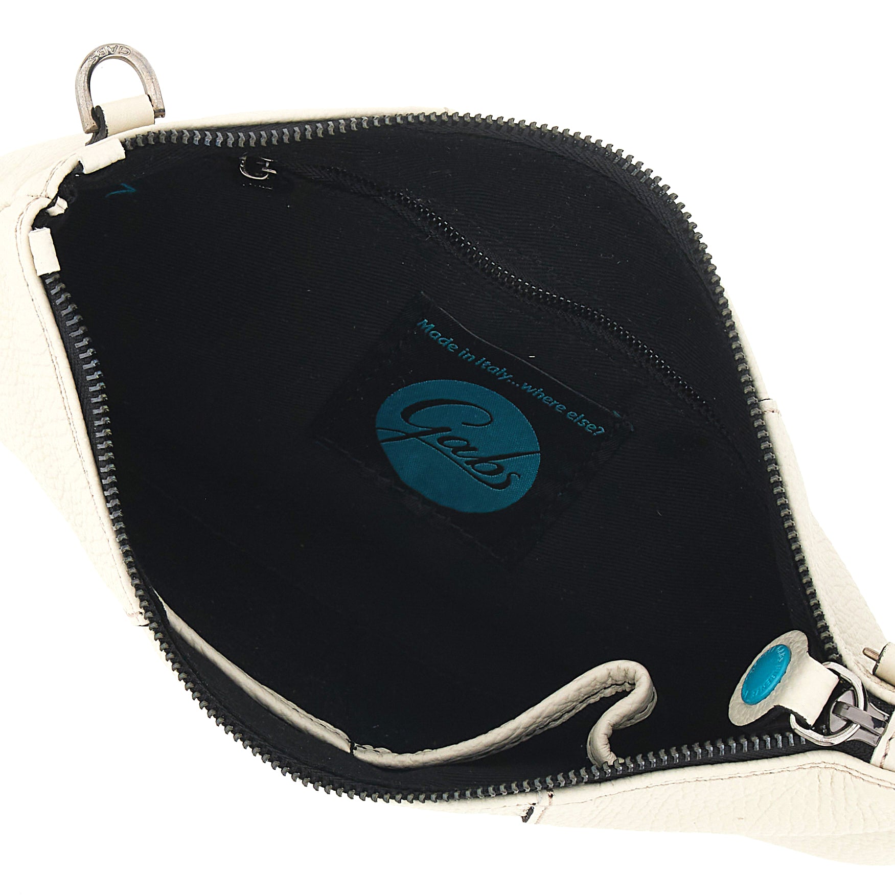 Gabs Pochette Logo Black White Women