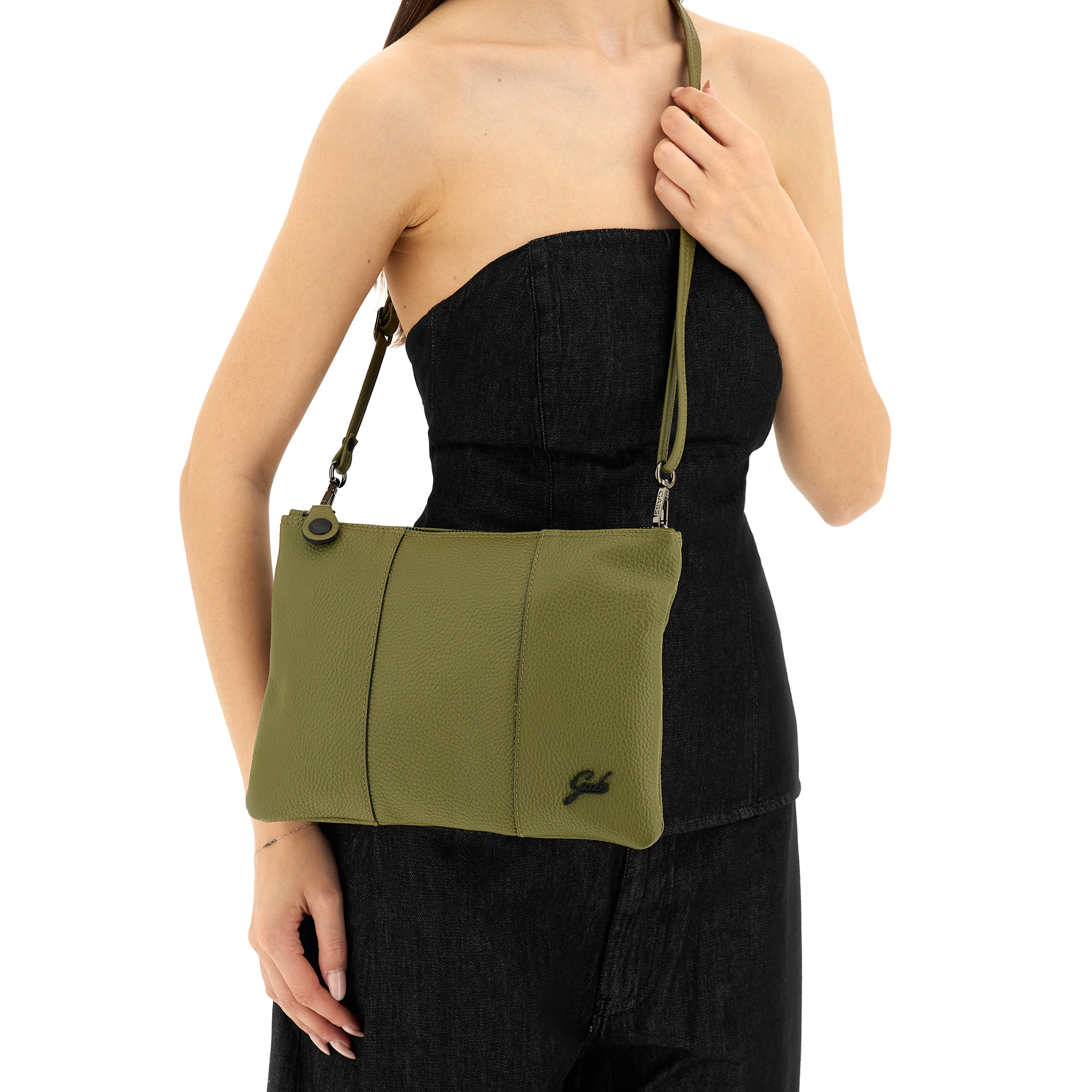 Gabs Borsa Pochette Tracolla Beyonce S Pelle Bull Black PREZZEMOLO