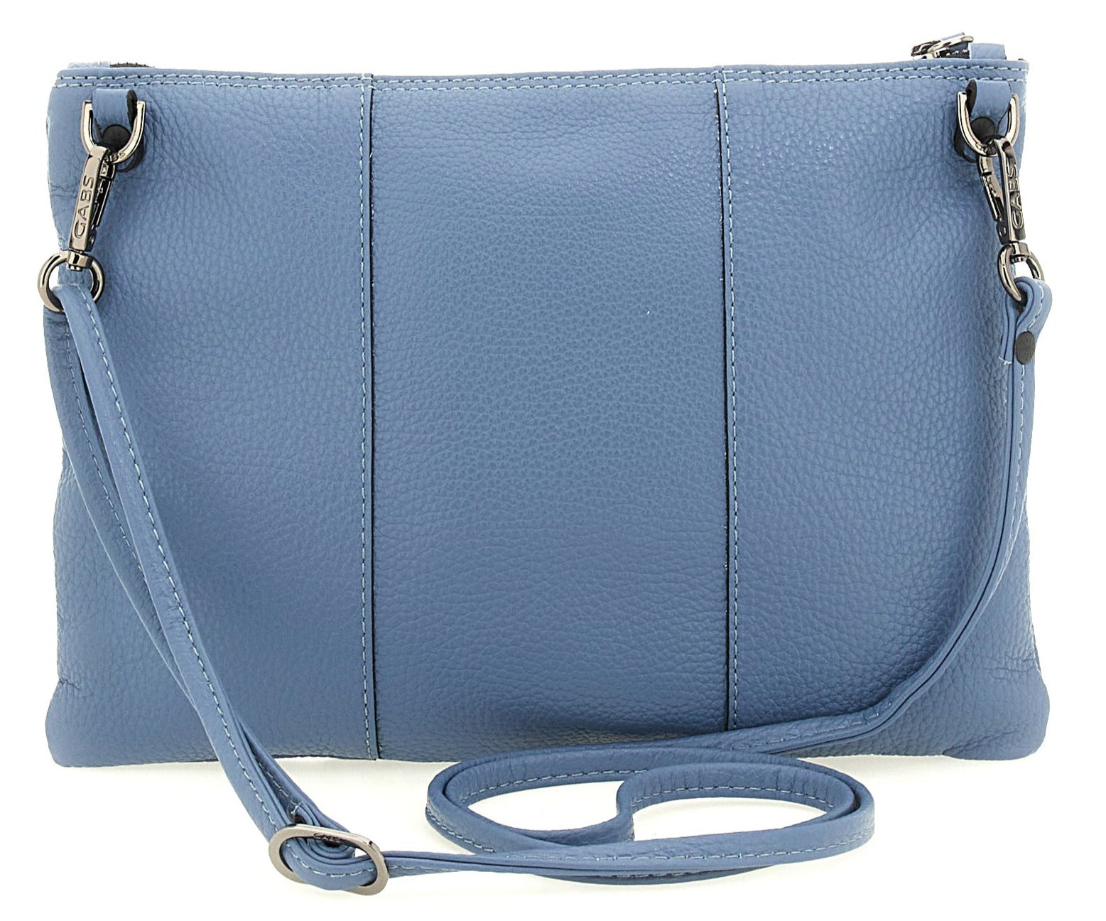 Gabs Borsa Pochette Tracolla Beyonce S Pelle Bull Black ardesia blu