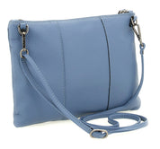 Gabs Borsa Pochette Tracolla Beyonce S Pelle Bull Basic BLU ARDESIA