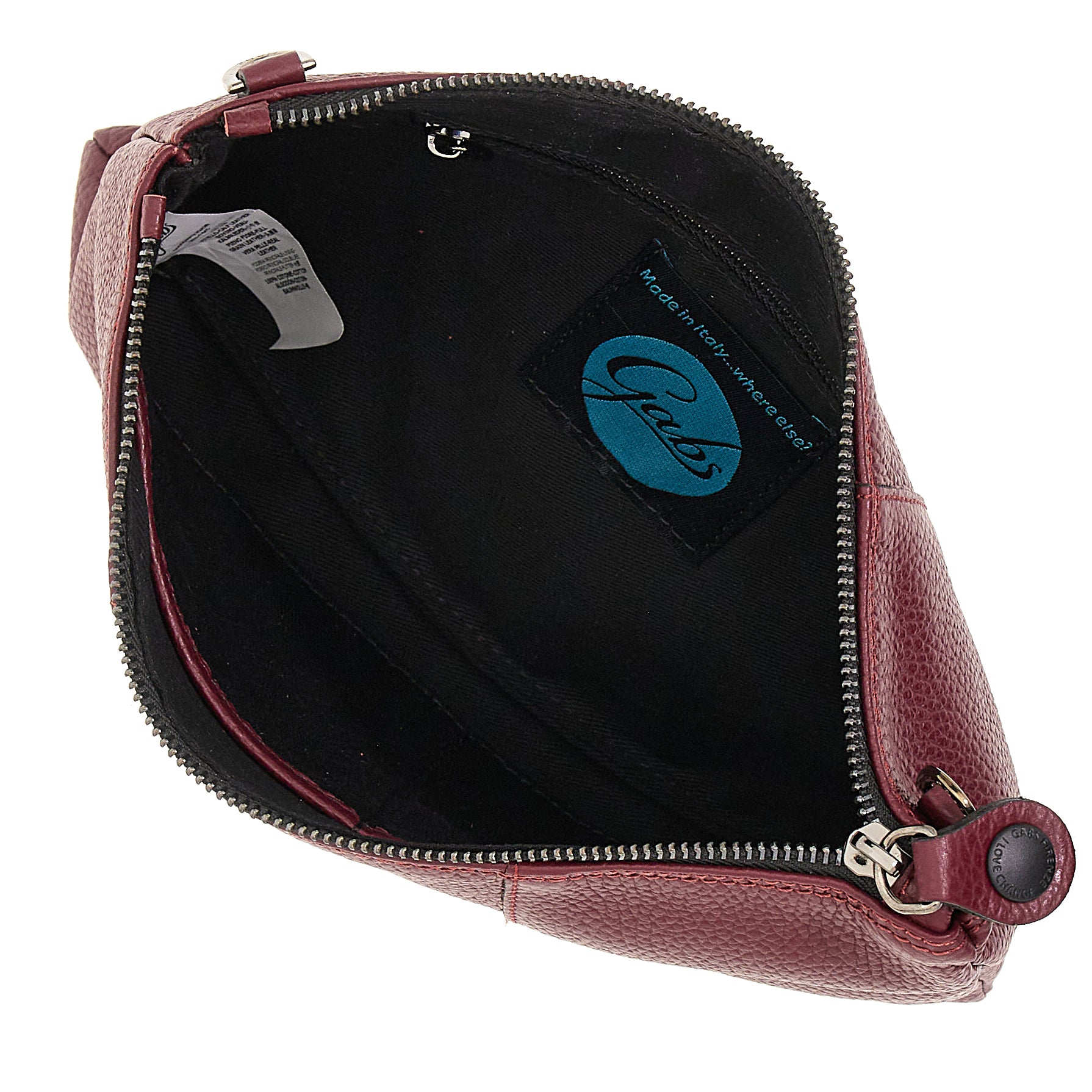 Gabs Borsa Pochette Tracolla Beyonce S Pelle Bull Black CHIANTI bordeaux