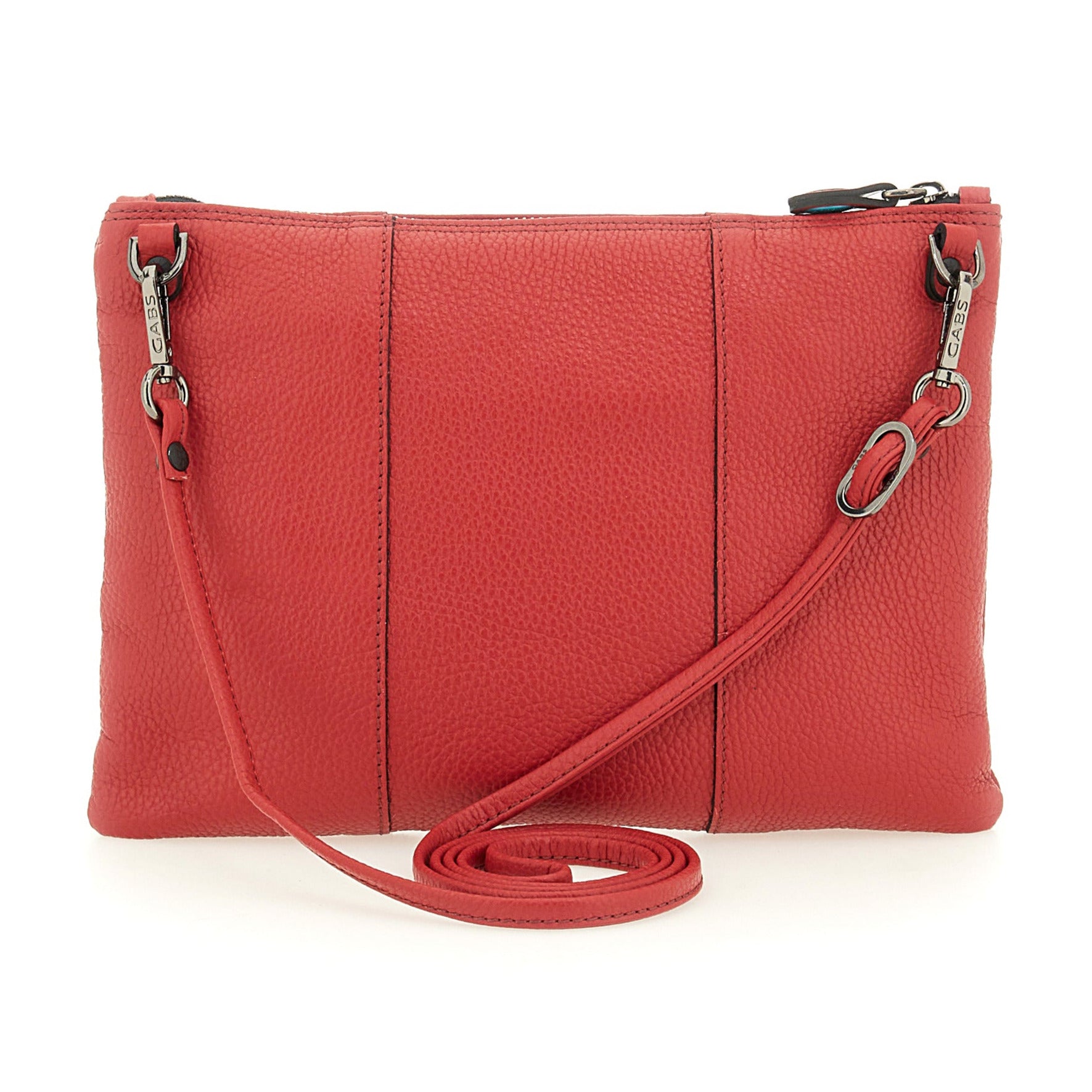 Gabs Borsa Pochette Tracolla Beyonce S Pelle Bull Black FUOCO rosso
