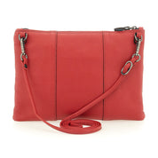 Gabs Borsa Pochette Tracolla Beyonce S Pelle Bull Black FUOCO rosso
