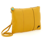 Gabs Borsa Pochette Beyonce M Tracolla in Pelle Bull Black orzo giallo