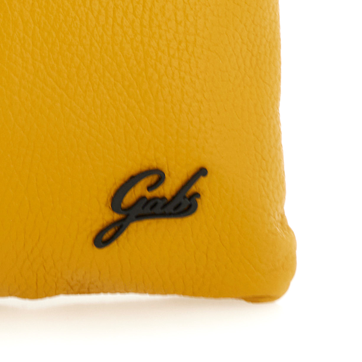 Gabs Borsa Pochette Beyonce M Tracolla in Pelle Bull Black orzo giallo