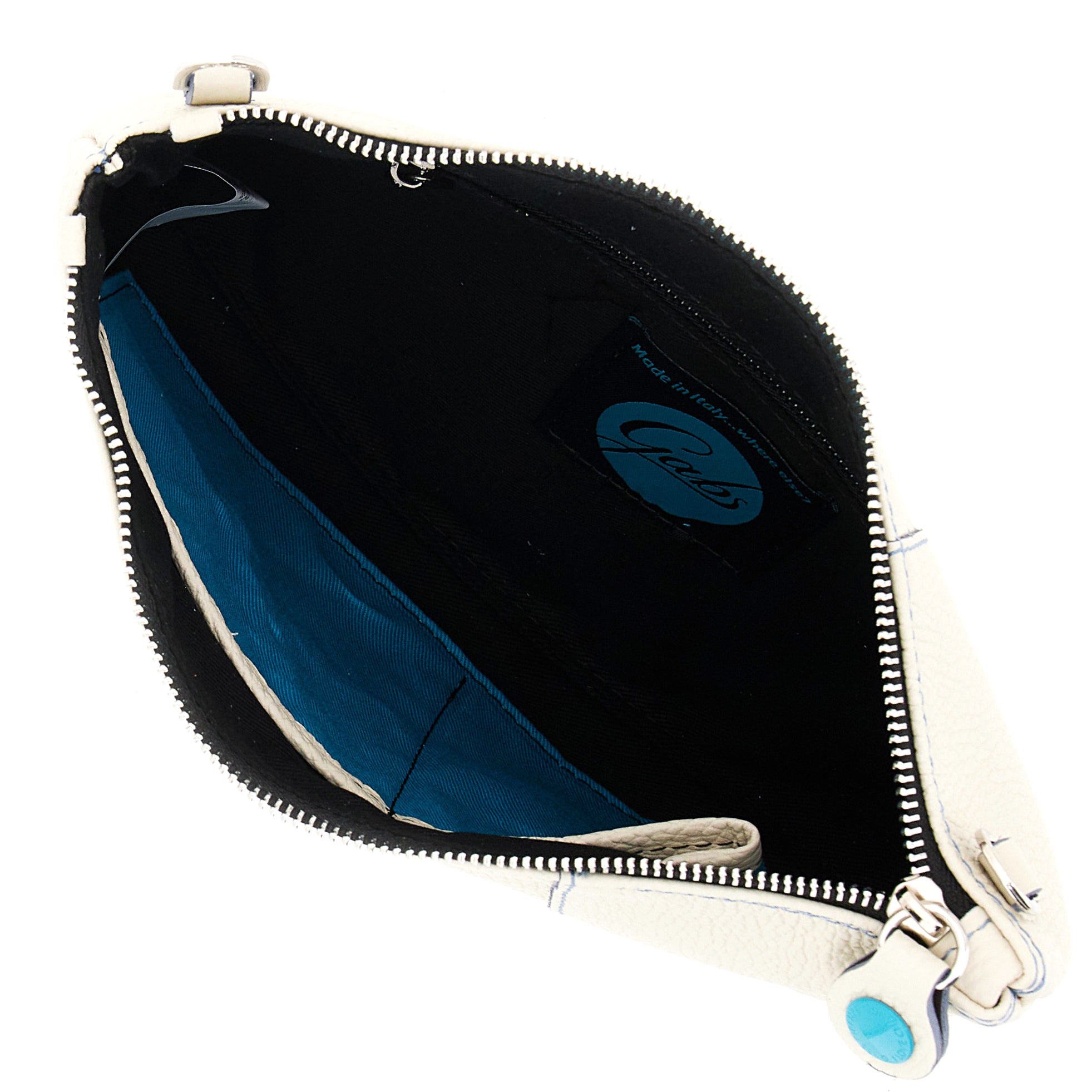 Gabs Borsa Pochette Beyonce M con Tracolla in Pelle Bianco panna Donna