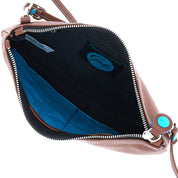 Gabs Borsa Pochette Beyonce M Tracolla in Pelle Logo azzurro CHIANTI