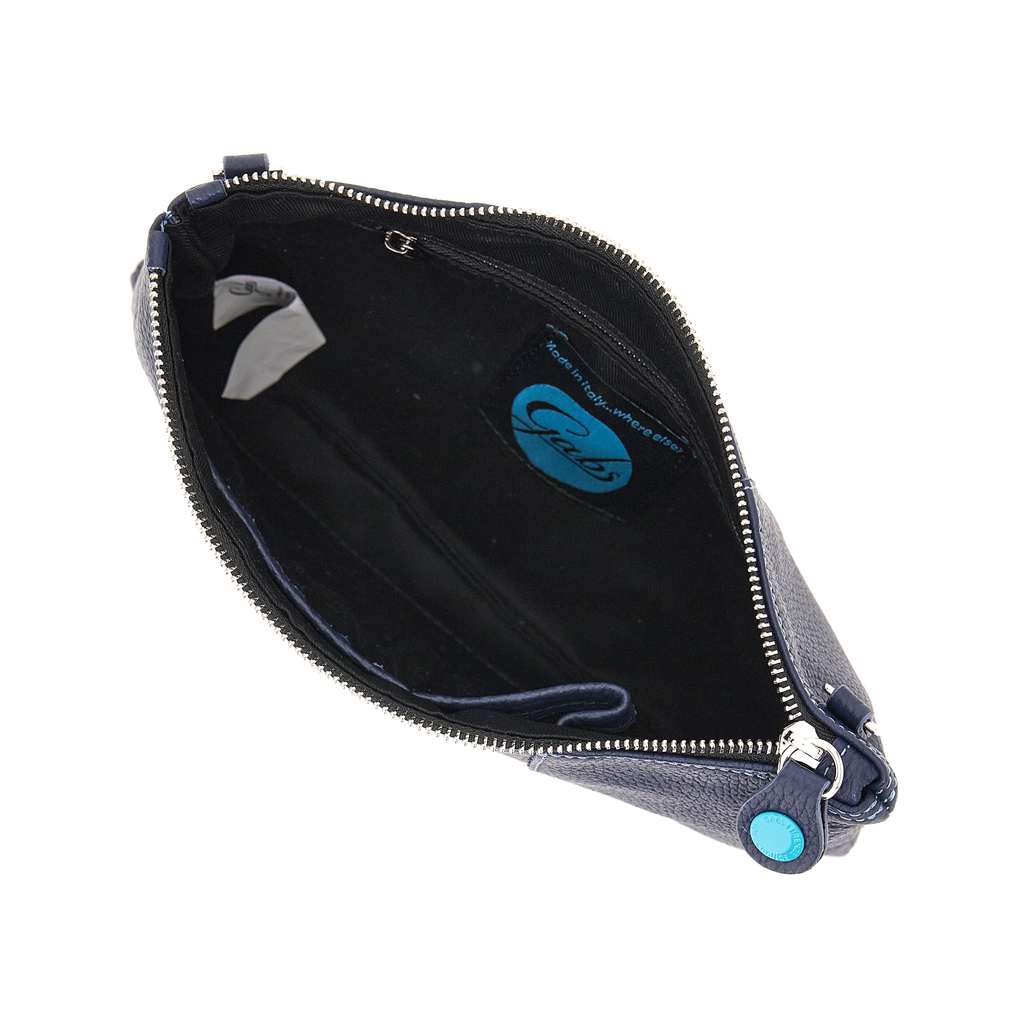 Gabs Borsa Pochette Tracolla Beyonce S Pelle Bull Basic BLU ARDESIA