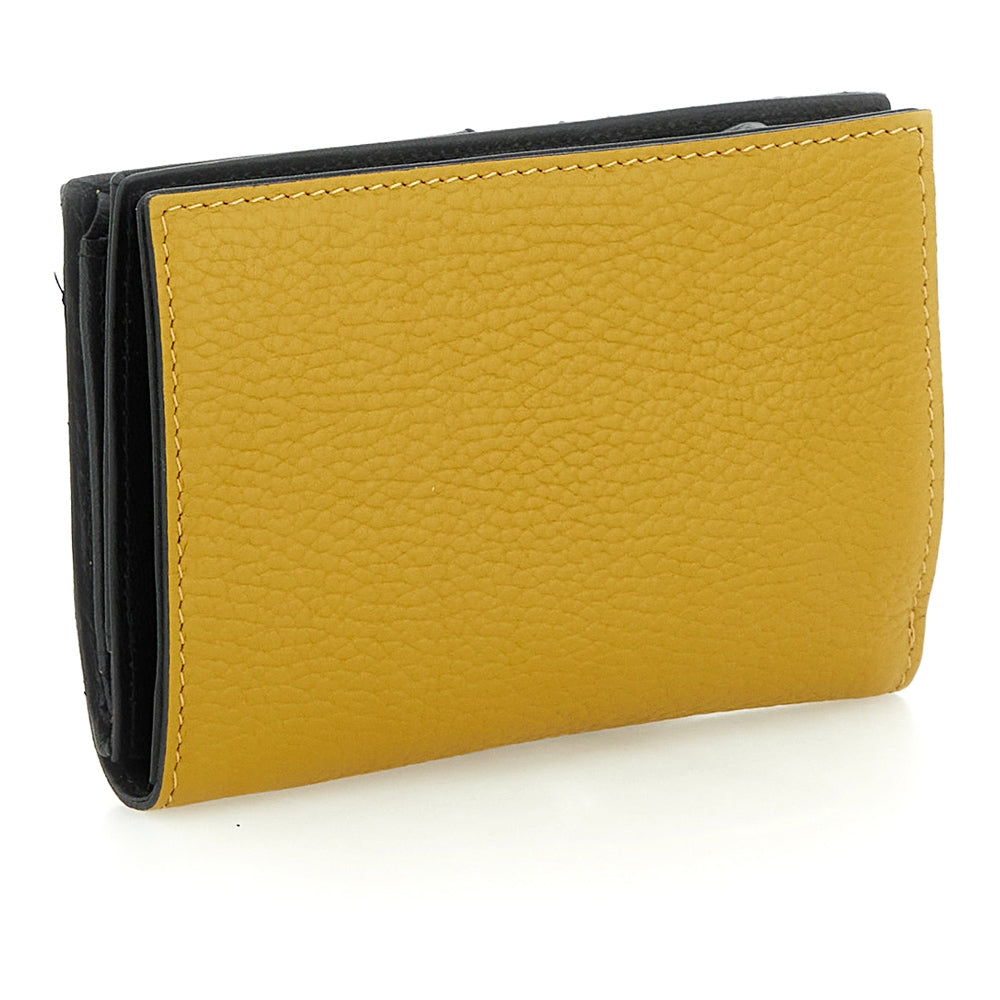 Gabs Portafoglio donna con Portamonete GMONEY14 Pelle 100% Made in Italy - MIELE