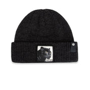 Goorin Bros. Cuffia Beanie 'The Panther' in Misto Acrilico Nero Unisex
