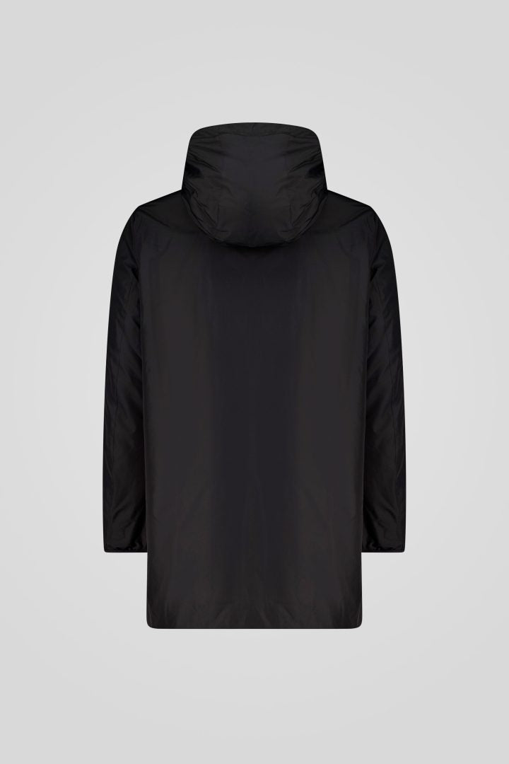 Ciesse Piumini Gunbu giacca lunga imbottita con cappuccio uomo nero