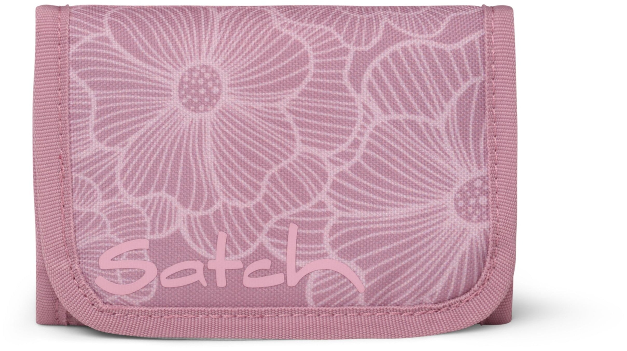 Satch Portafoglio 13x9x2 Cm Poliestere Riciclato Unisex Magnolia Dream