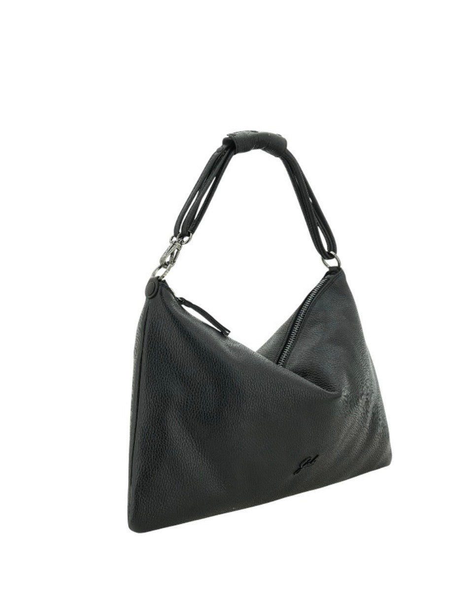 Gabs Borsa Pochette Spalla Tracolla Beyonce EW M Pelle Black Made in ITALY - NERO