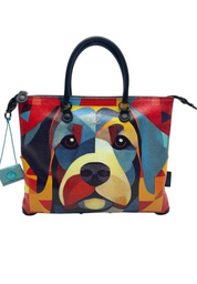 Gabs G3 Plus M Pet Borsa Zaino Trasformabile Shopper Tote Bauletto Pelle Bracco rosso