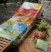 THUN Set Pareo e Pochette Eleganza esotica 110x180 cm e 18x25 cm D003322