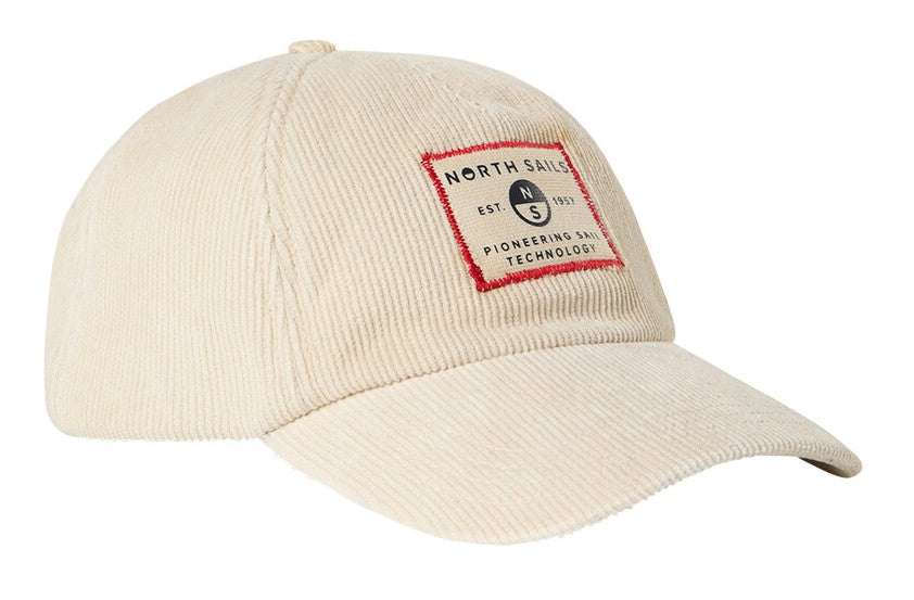 North Sails Cappello Baseball velluto coste regolabile pile interno Trucker Cap beige 623354