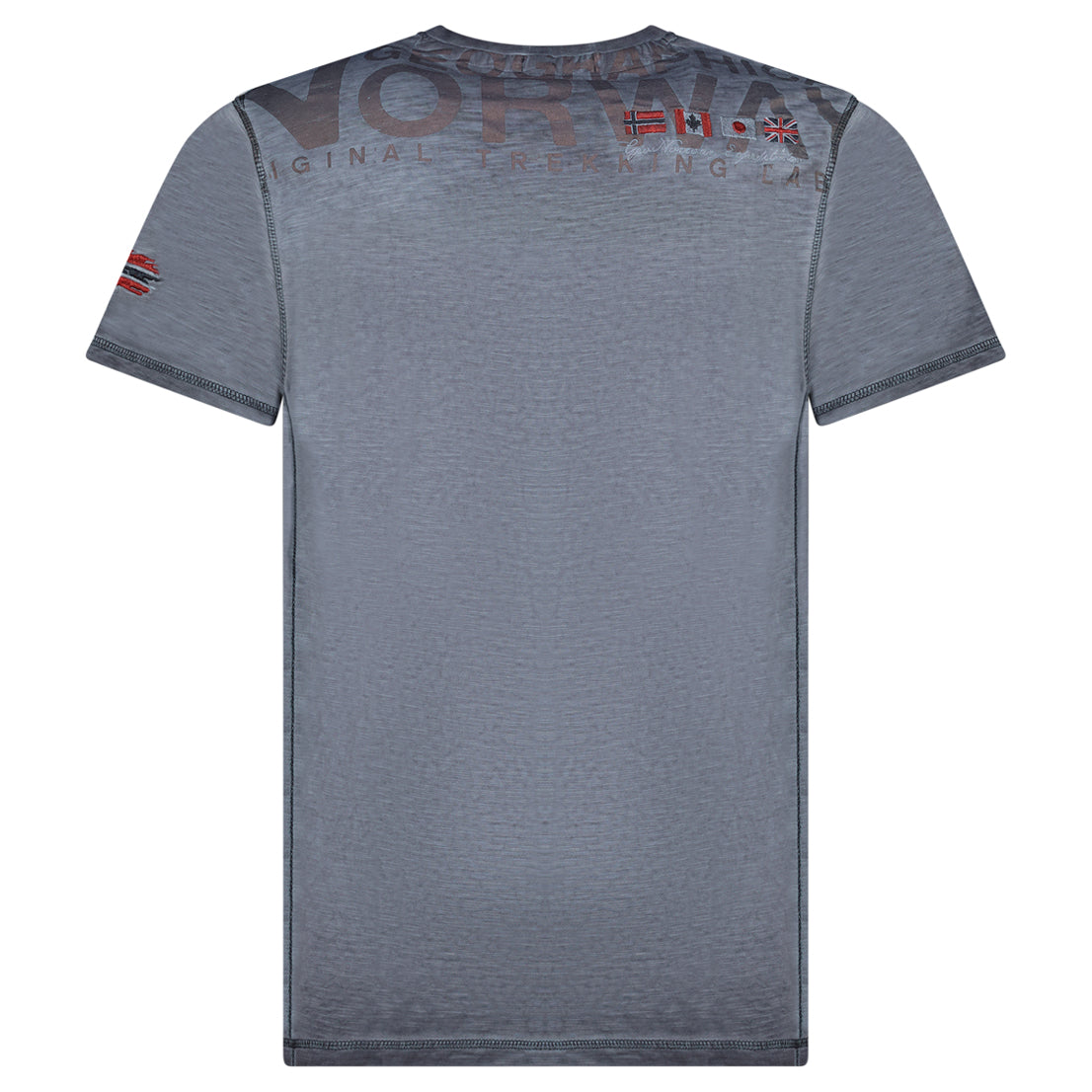 Geographical Norway T-shirt Jamo navy Uomo scollo v