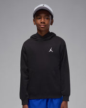 Jordan Felpa con Cappuccio Nero Logo JDB MJ BROOKLYN FT PO