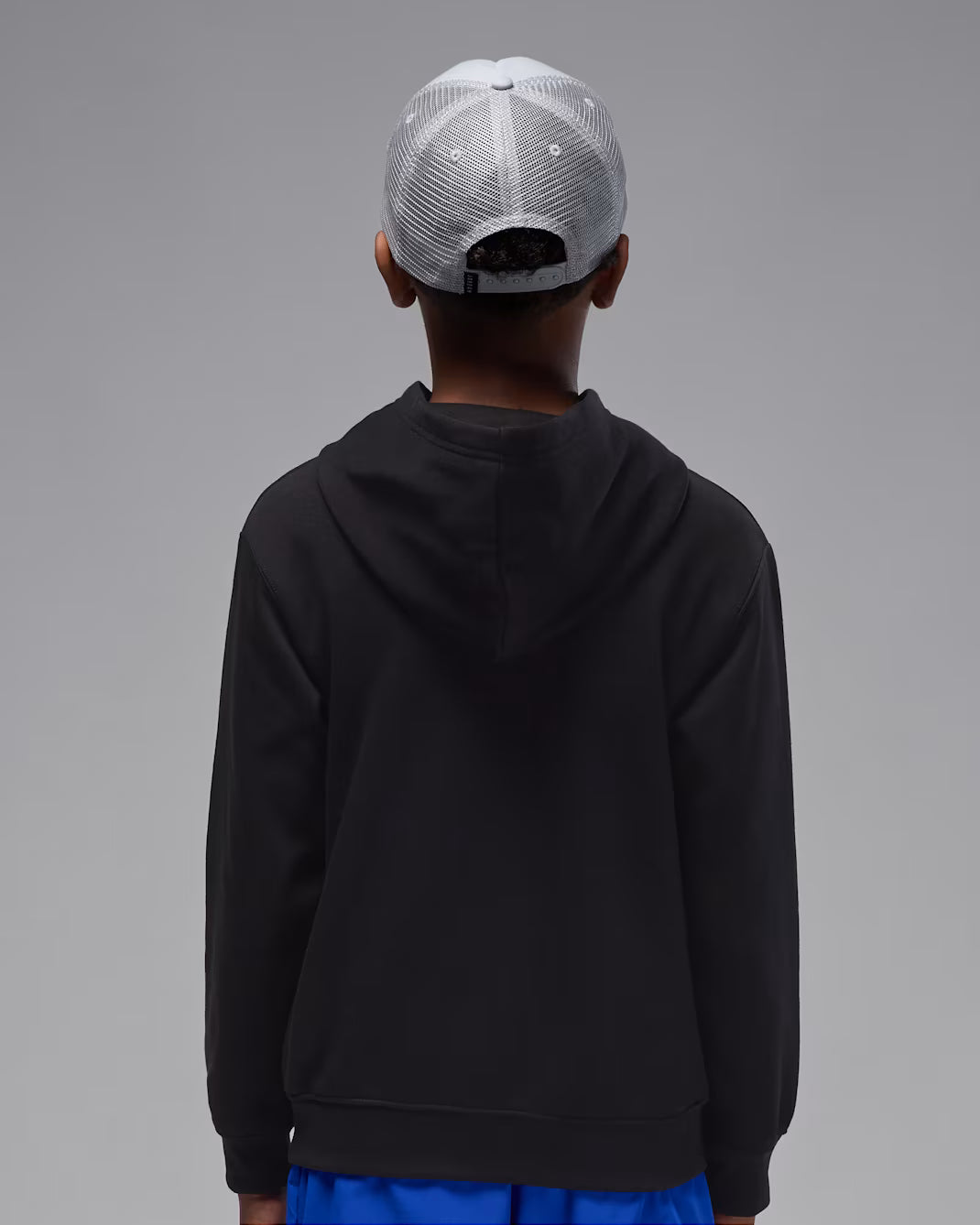 Jordan Felpa con Cappuccio Nero Logo JDB MJ BROOKLYN FT PO