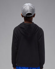 Jordan Felpa con Cappuccio Nero Logo JDB MJ BROOKLYN FT PO