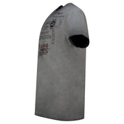 Geographical Norway T-shirt Jergen Manica Corta Girocollo Nero Uomo