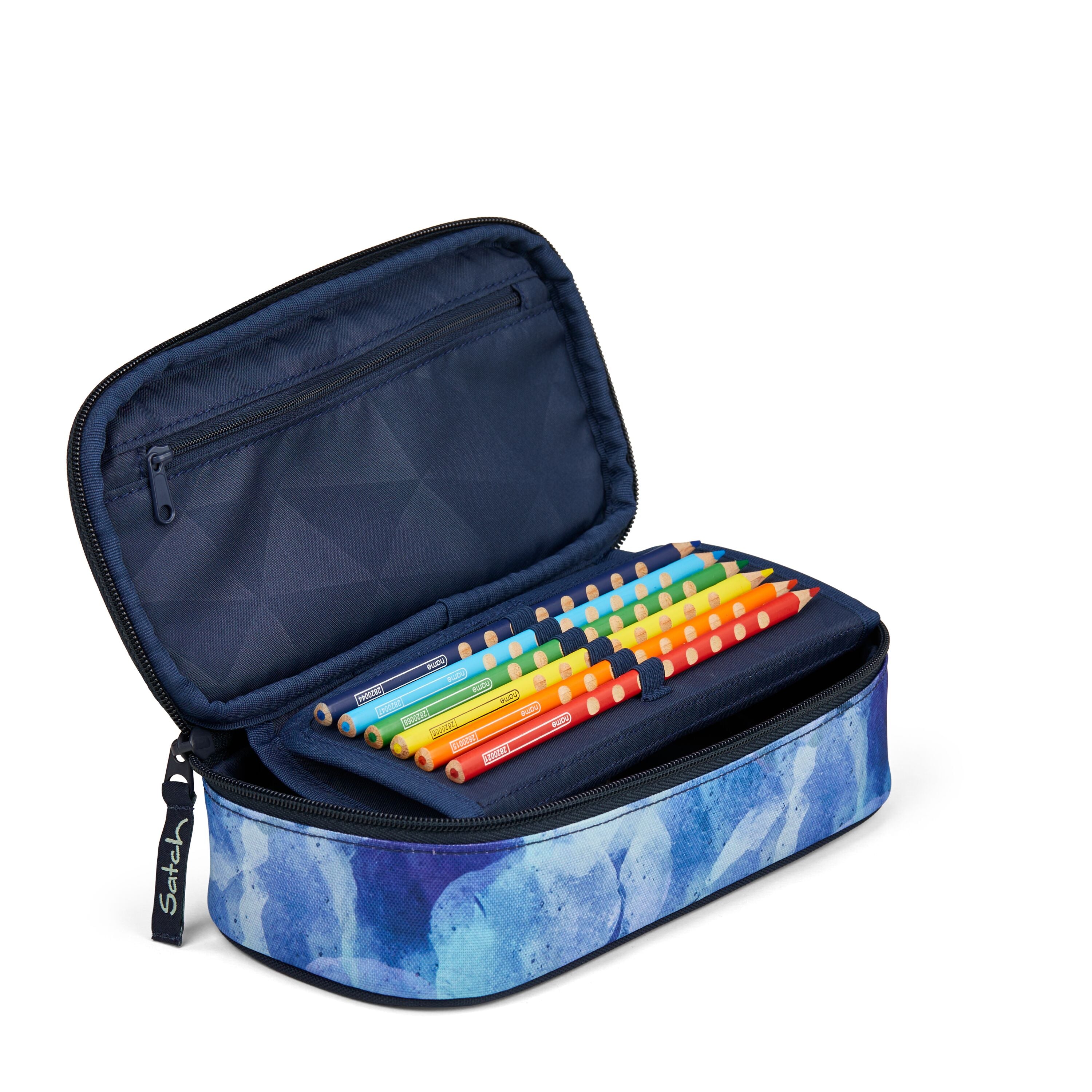 Satch Astuccio Scolastico 22x6x11 Cm Pencil Case Blurry Sky