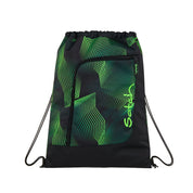 Satch Sacca sportiva Sacchetta 12 Litri Palestra Sport Seismic Green