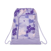 Satch Sacca sportiva Sacchetta 12 Litri Palestra Sport Nero lilac blossom