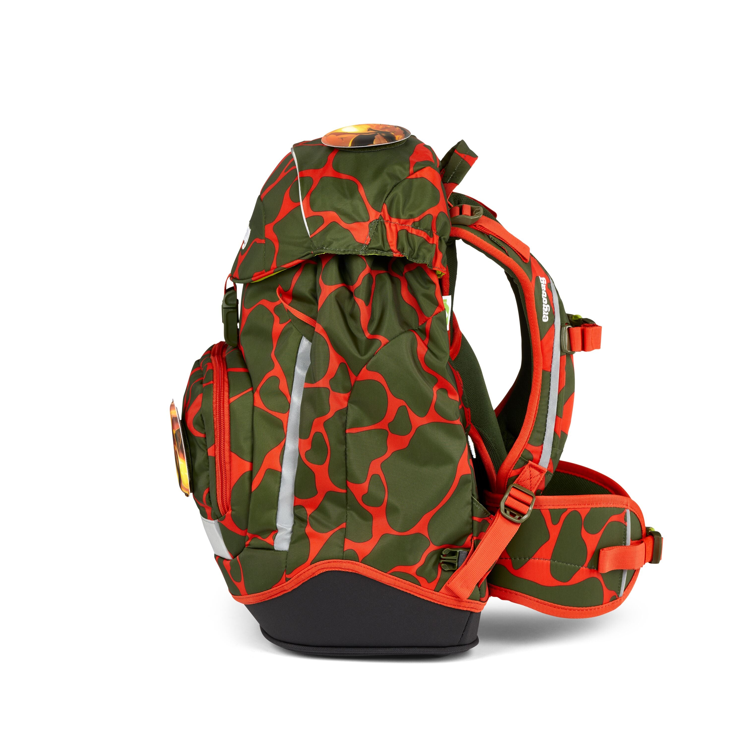 Ergobag Zaino Ergonomico Personalizzabile Eco Resistente Acqua Sporco Fire Dragonbear