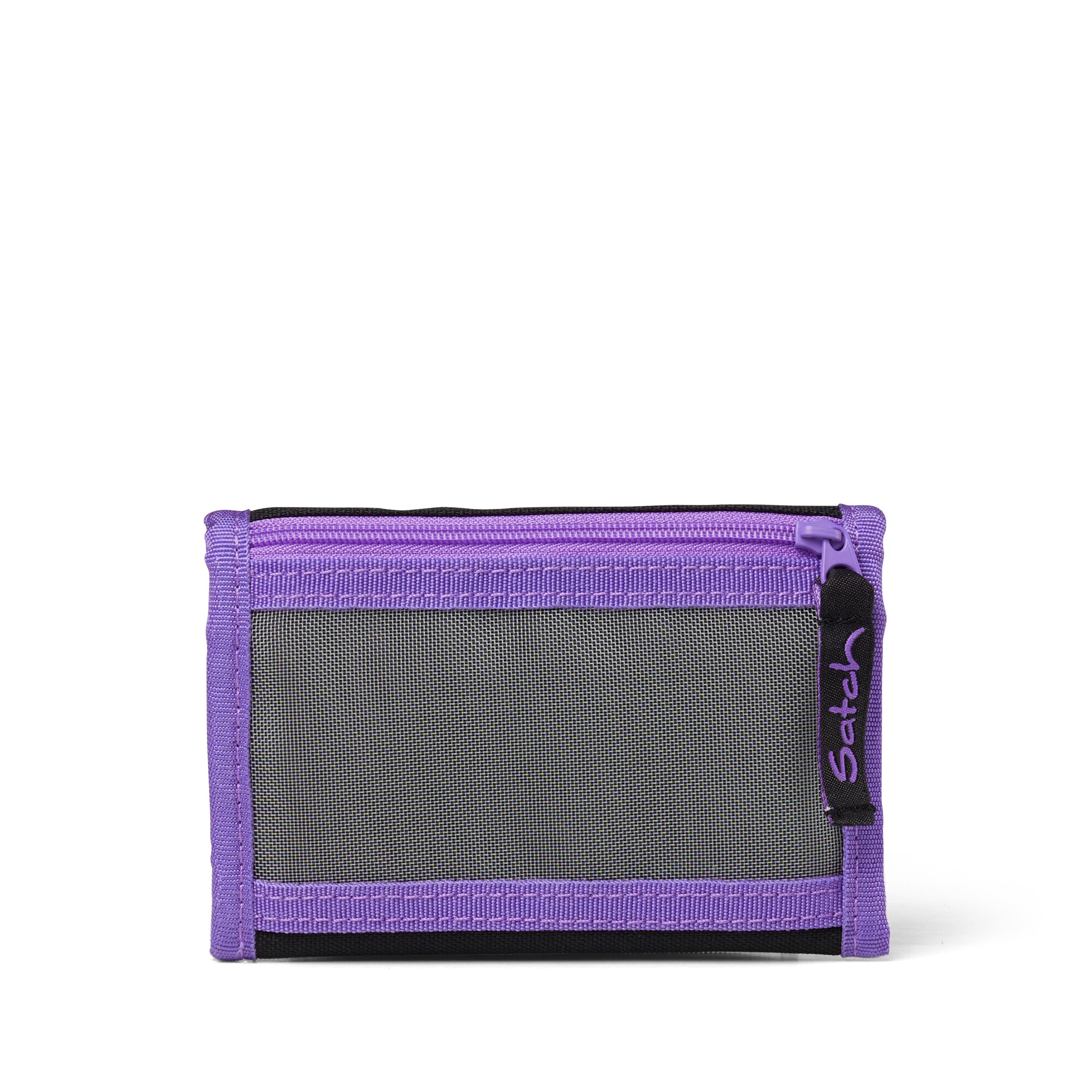 Satch Portafoglio 13x9x2 Cm Poliestere Riciclato Unisex Purple Phantom