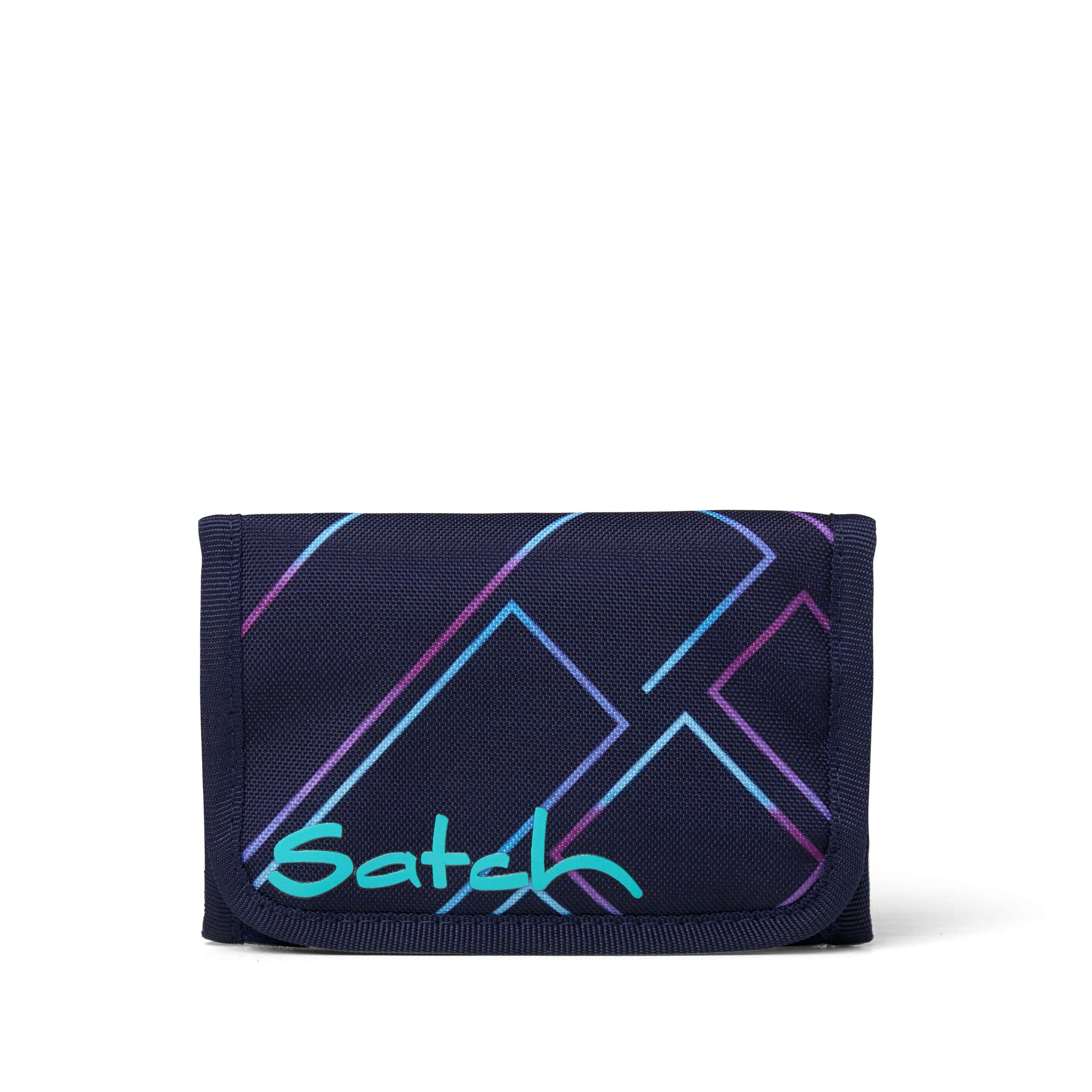 Satch Portafoglio 13x9x2 Cm Poliestere Riciclato Unisex Purple laser