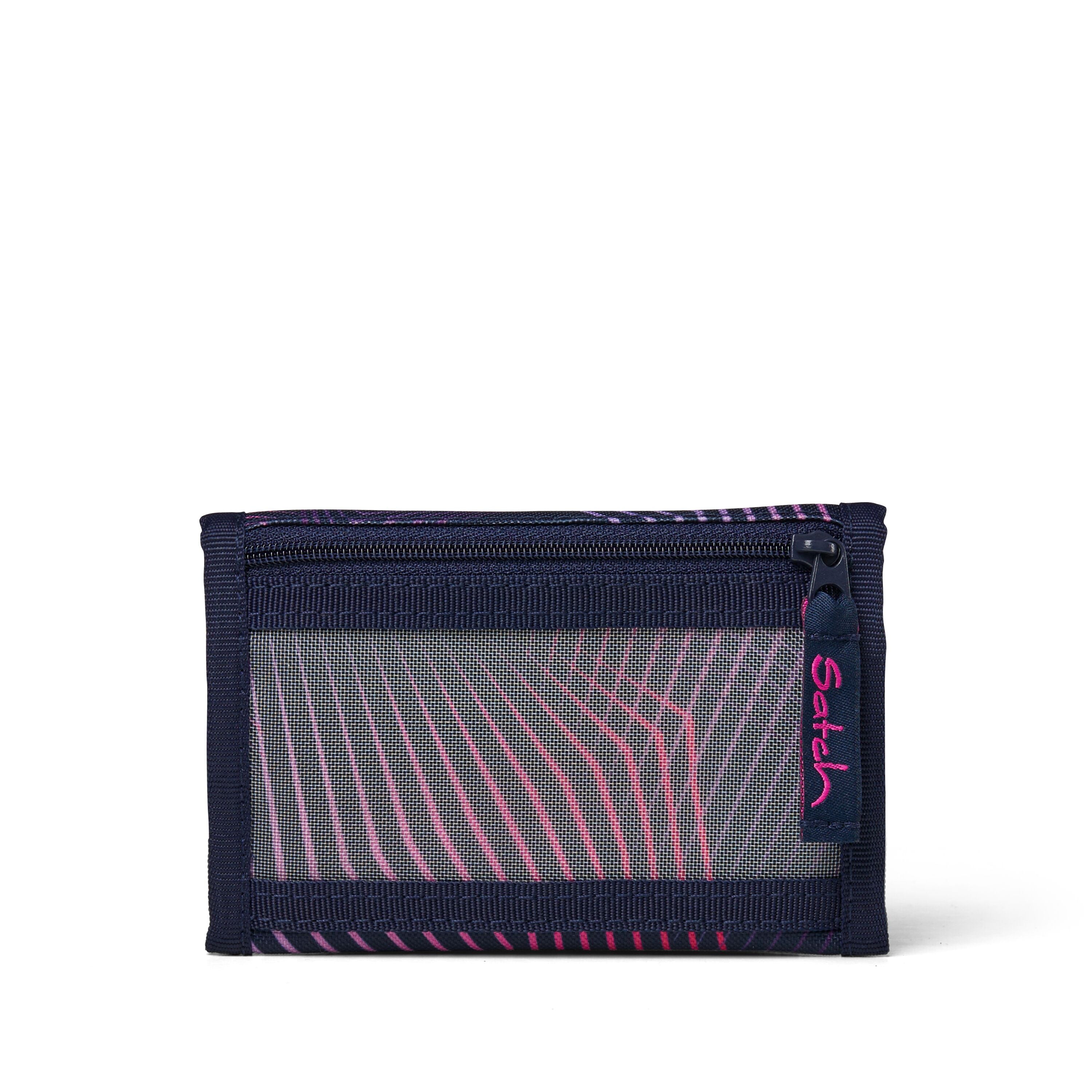 Satch Portafoglio 13x9x2 Cm Poliestere Riciclato Unisex seismic pink