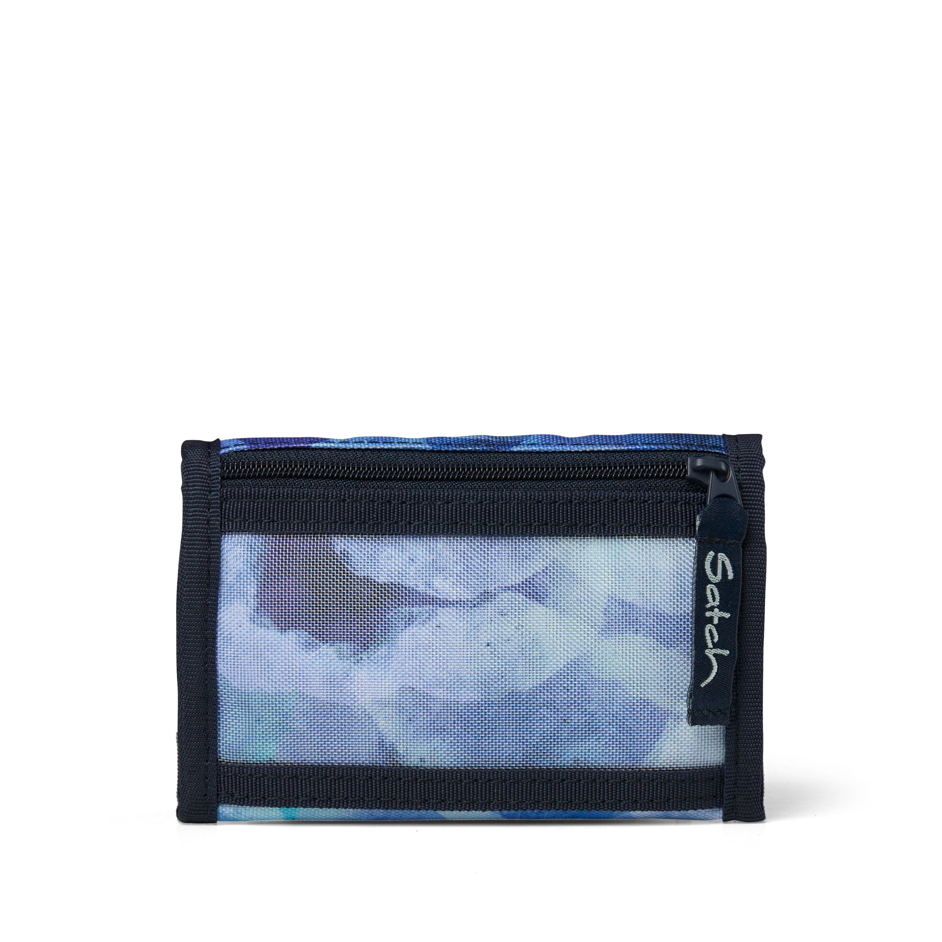 Satch Portafoglio 13x9x2 Cm Poliestere Riciclato Unisex Blurry Sky