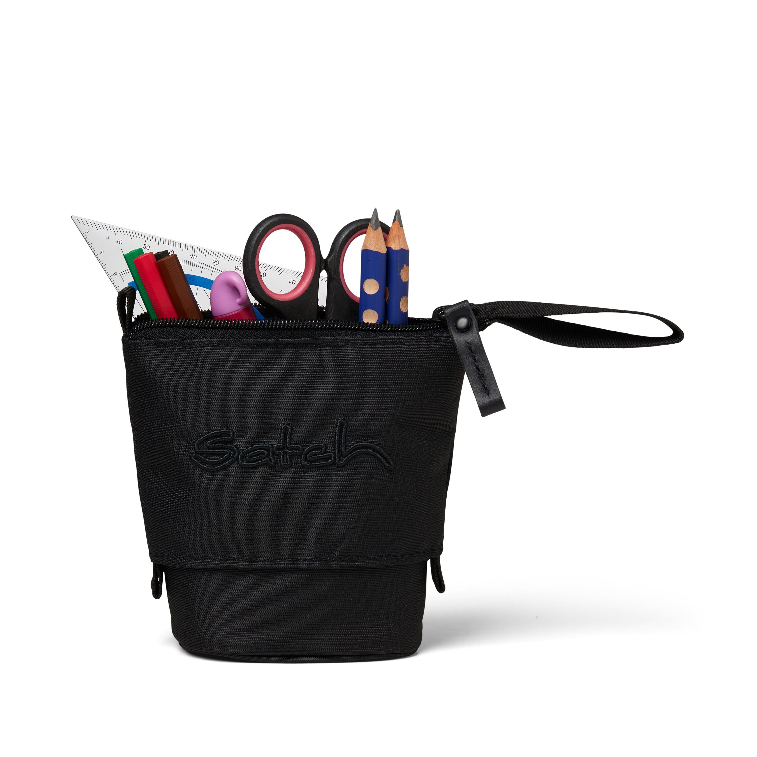 Satch Pensil slider portapenne astuccio eco riciclato 17x19x7 cm Nordic Black
