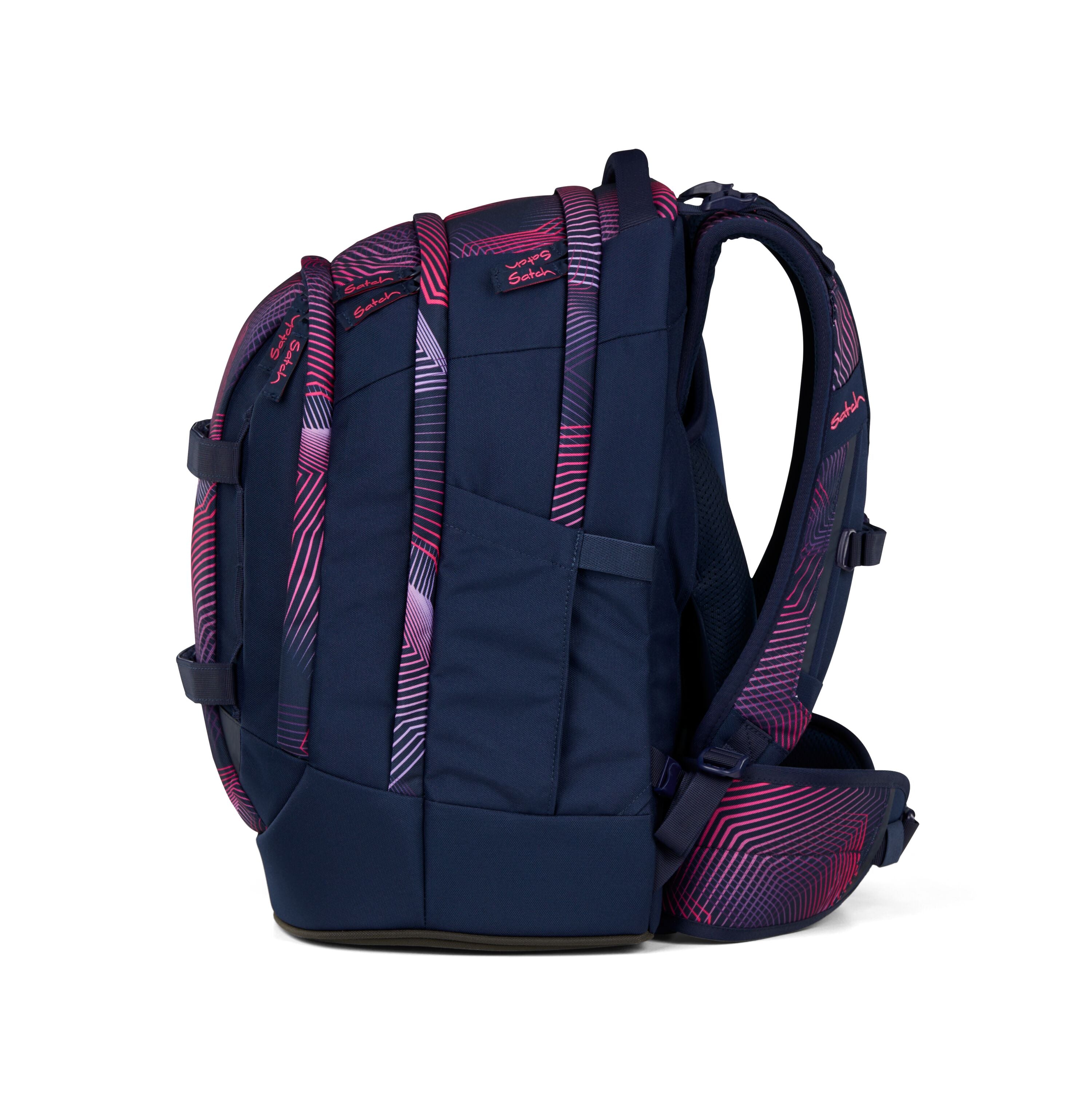 Satch Zaino pack Ergonomico Ecologico 30 Litri Seismic Pink