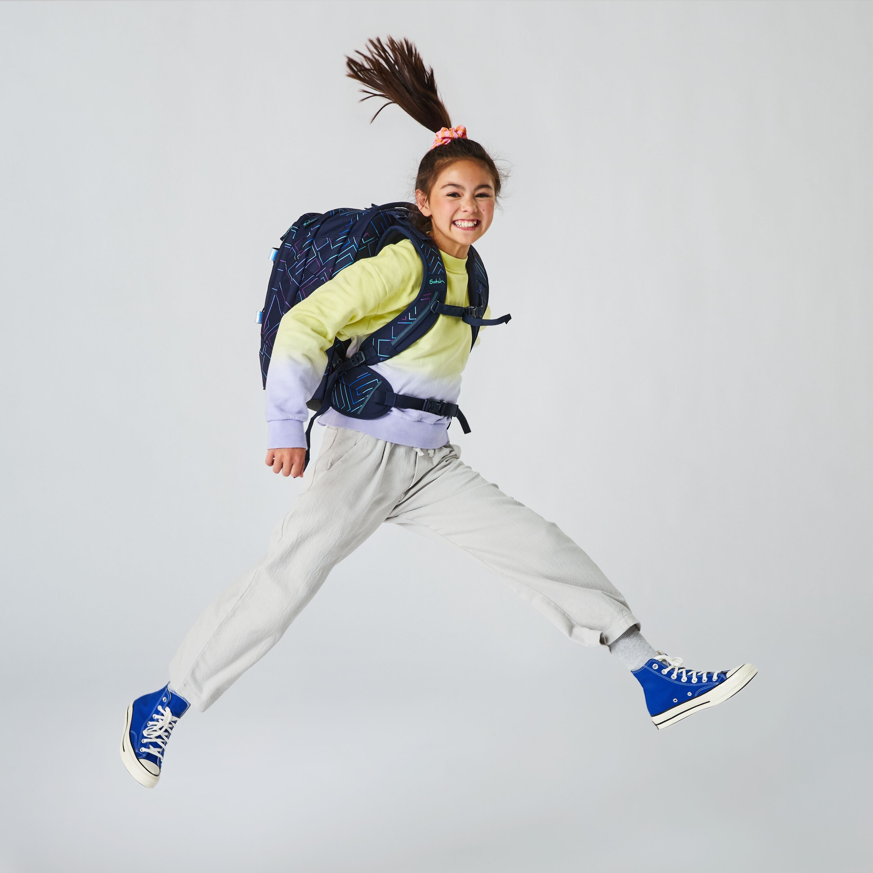 Satch Zaino pack Ergonomico Ecologico 30 Litri Purple laser