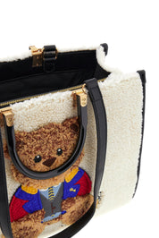 Rue Madam Paris Borsa Tote MARVIN TOTE WINTER in Eco-montone Burro Donna