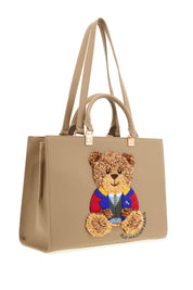 Rue Madam Paris Borsa Tote MARVIN TOTE in Ecopelle Taupe Donna